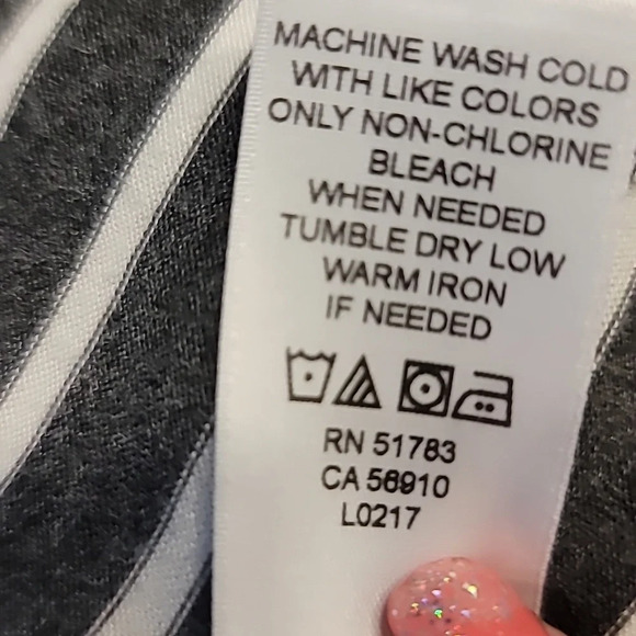 Maurices Grey/White Striped jacket - Picture 7 of 7